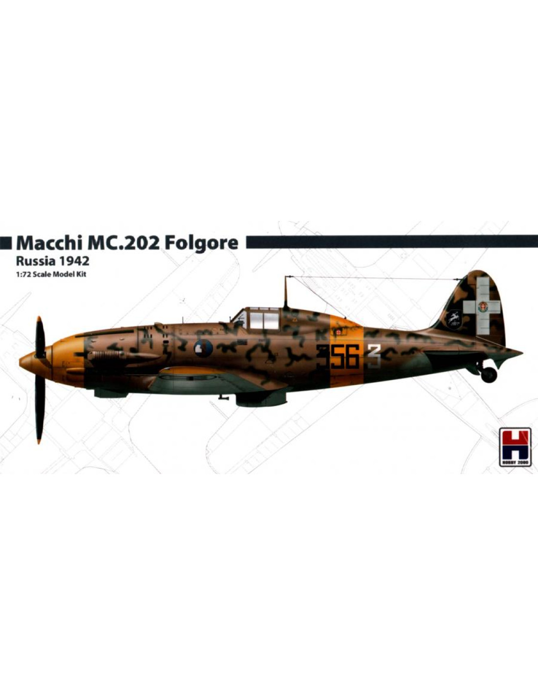 Maquette Avion De Chasse WWII 1:32 ITALERI Macchi Mc.202 Folgore