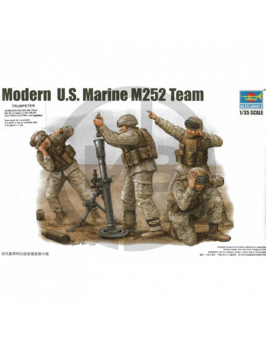Modern U.S. marine M252 Team