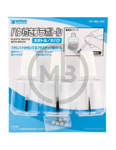 Contenitori plastica grandi con pennello