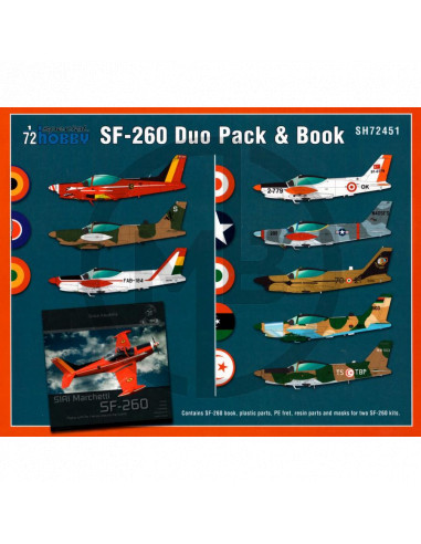 SIAI-Marchetti SF-260 Duo Pack & Book