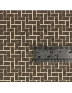 Diorama Material Sheet gray-colored brickwork A 2