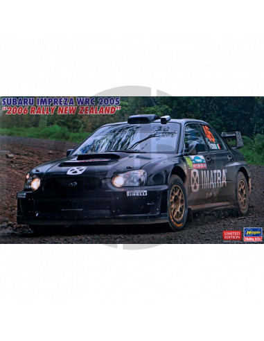 Subaru Impreza WRC Rally New Zealand 2005