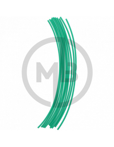 Tubo termorestringente verde 2.50mm