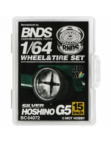 Wheel set silver Hoshino G5