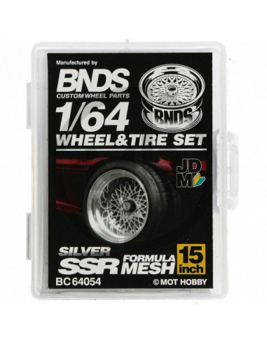 Wheel set silver SSR Formula Mesh