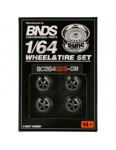 Wheel set 02 S gun metal