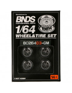 Wheel set 03 gun metal