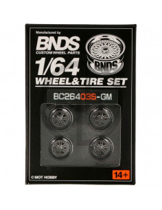 Wheel set 03 S gun metal