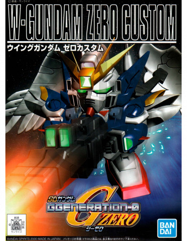 SD XXXG-00W0 W-Gundam Zero Custom