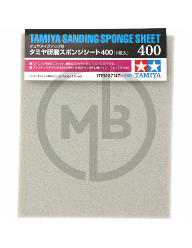 Sanding sponge sheet 400