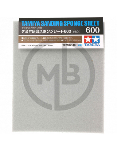 Sanding sponge sheet 600