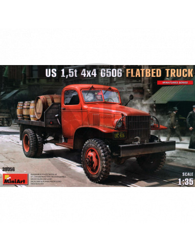US 1.5t 4x4 G506 Flatbed Truck