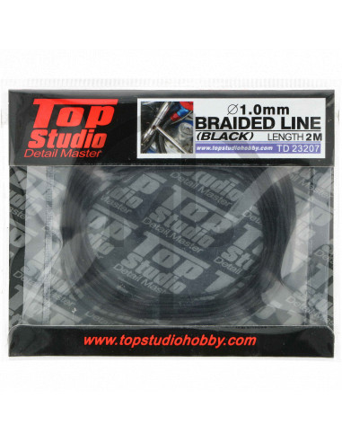 Braided Line 1.00mm black