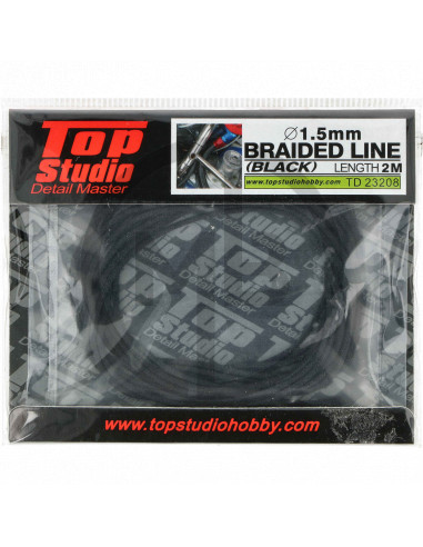 Braided Line 1.50mm black