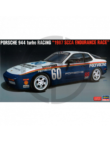 Porsche 944 turbo Racing 1987 SCCA Endurance Race