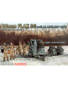 88mm FLAK 36 w/FlaK Artillery Crew