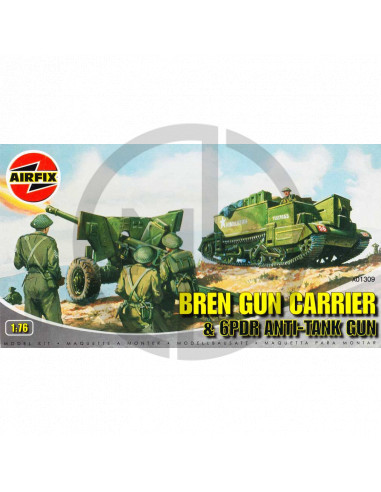 Bren gun carrier and 6 pdr