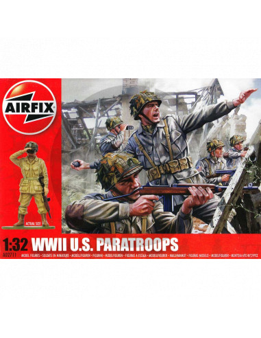WWII U.S. paratroops
