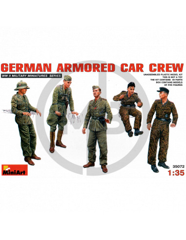 German Armored Car Crew