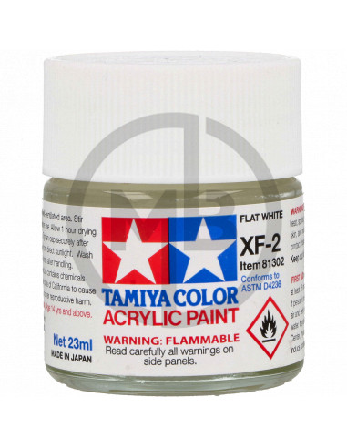 Flat White acrylic paint 23ml