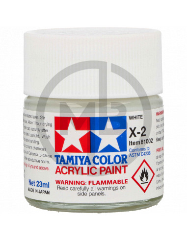 White acrylic paint 23ml