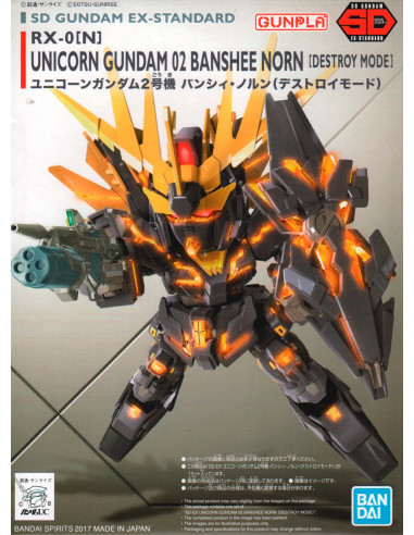 SD RX-0[N] Unicorn Gundam 02 Banshee Norn