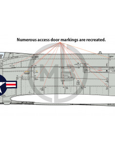 F-4 Phantom II access door decal set A 2