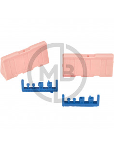 Plastic traffic barriers type 01
