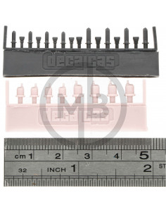 Master cylinder and reservoir (type 01) 1/20 1/24 2