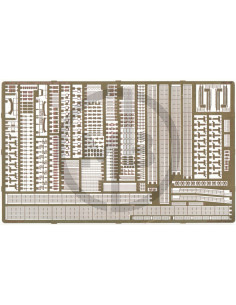 Bismarck German battleship railings and turrets