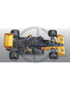 Lotus 99T 1987 Monaco GP Winner