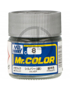 Metallic Silver C8 10ml