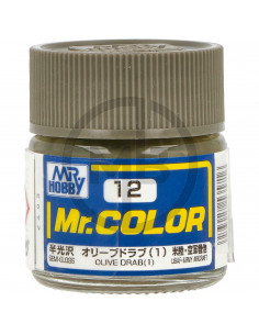 Semi-gloss Olive Drab C12 10ml