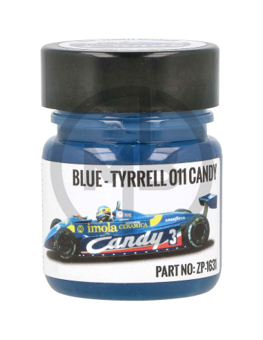 Tyrrell 011 Blue paint Candy sponsored 30ml