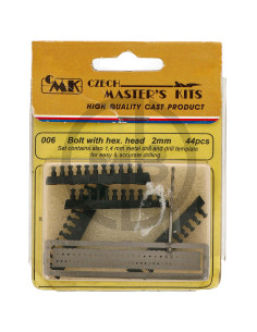 Dadi esagonali 2.00mm