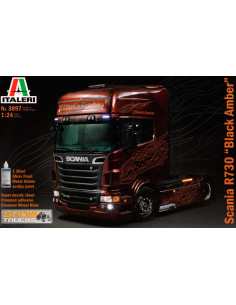 Scania R730 Black Amber