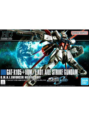 HGCE GAT-X105+AQM/E-X01 Aile Strike Gundam 1/144