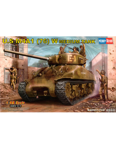 U.S. M4A1 (76) W Medium Tank