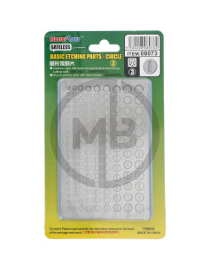 Basic etching parts circle 3