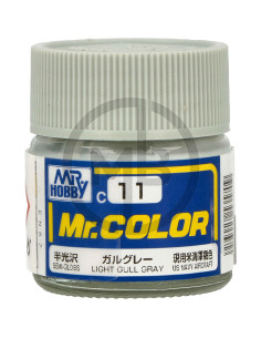 Sem-Gloss Light Gull Gray C11 10ml