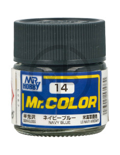 Semi-gloss Navy Blue C14 10ml