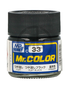 Flat Black C33 10ml