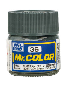 Semi-gloss Gray Green RLM74 C36 10ml