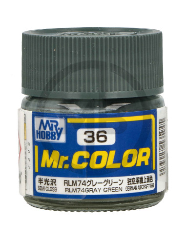Semi-gloss Gray Green RLM74 C36 10ml