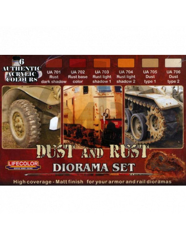 Dust and rust diorama set
