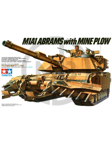  M1A1 Abrams w/Mine Plow