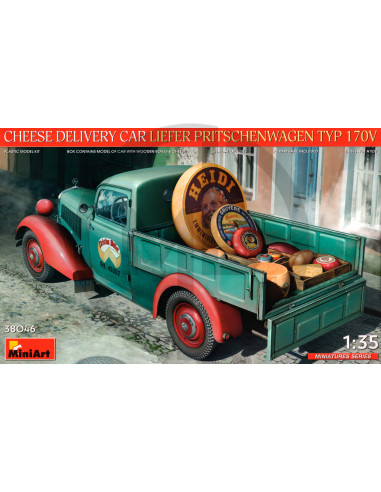Liefer Pritschenwagen Typ 170V Cheese Delivery Car