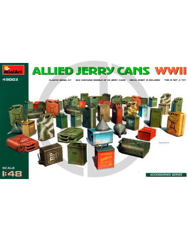 Allies Jerry Cans set, WWII