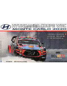 Hyundai i20 Coupe WRC RallyMonte Carlo 2020