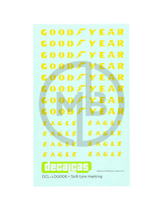 Good Year Eagle tyre marking set